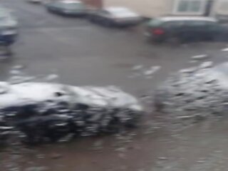 Naked young woman Has x rated film in the Snow Behind the Car: Free porn 00 | xHamster