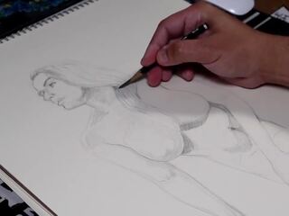 Samm momâs ihualasti keha drawing - pencil kunst: tasuta täiskasvanud video 08 | xhamster